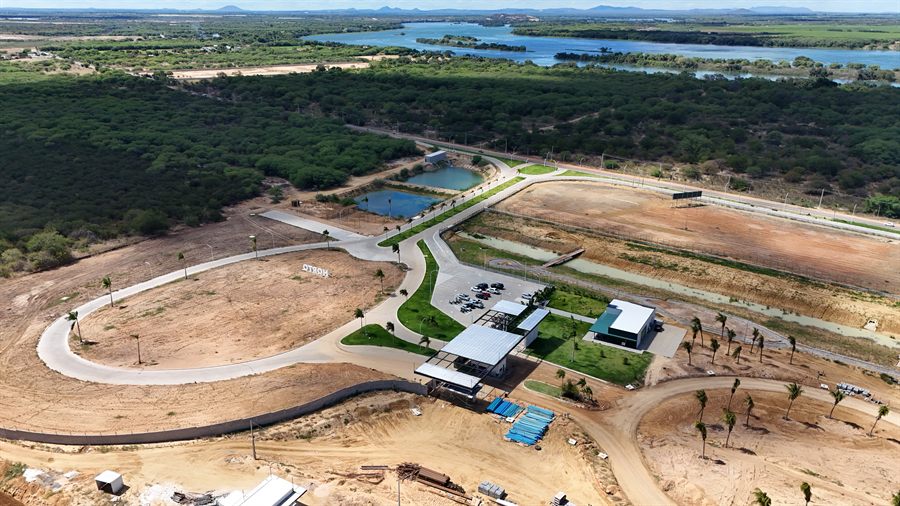 Canteiro de obras do Horto Condomínio Club